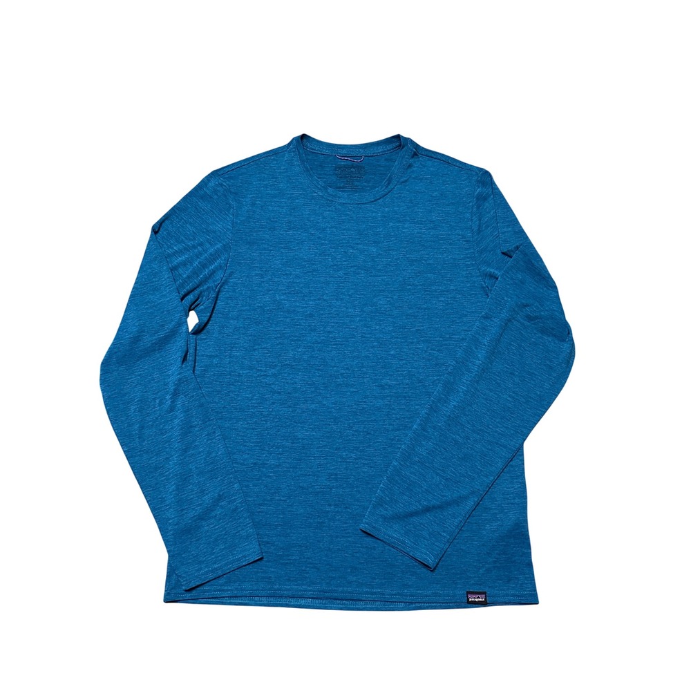 Patagonia Capilene Cool Daily Long‎ Sleeve Shirt Blue Heather XS